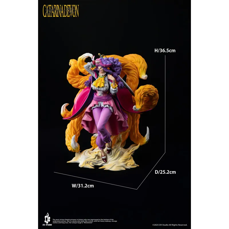 One Piece Blackbeard Pirates 8th Catarina Devon DX Studio