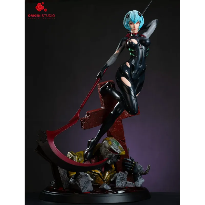Neon Genesis Evangelion Black Combat Suit Ayanami Rei Origin Studio