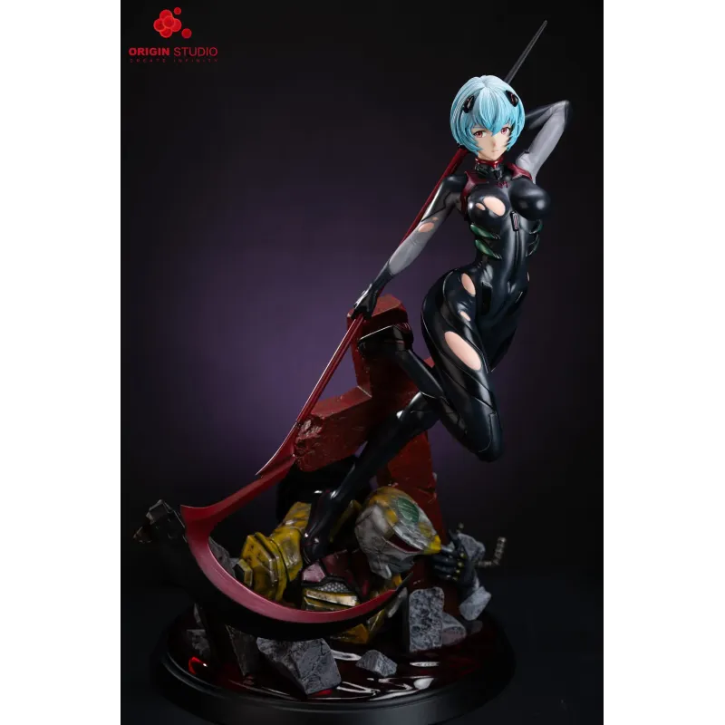 Neon Genesis Evangelion Black Combat Suit Ayanami Rei Origin Studio