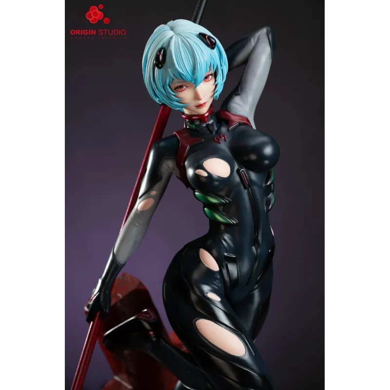 Neon Genesis Evangelion Black Combat Suit Ayanami Rei Origin Studio