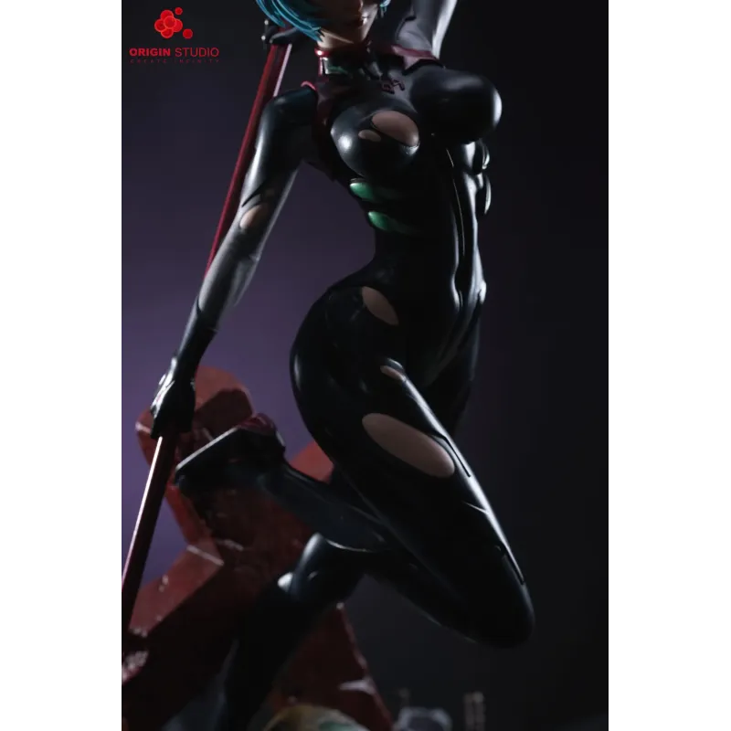 Neon Genesis Evangelion Black Combat Suit Ayanami Rei Origin Studio