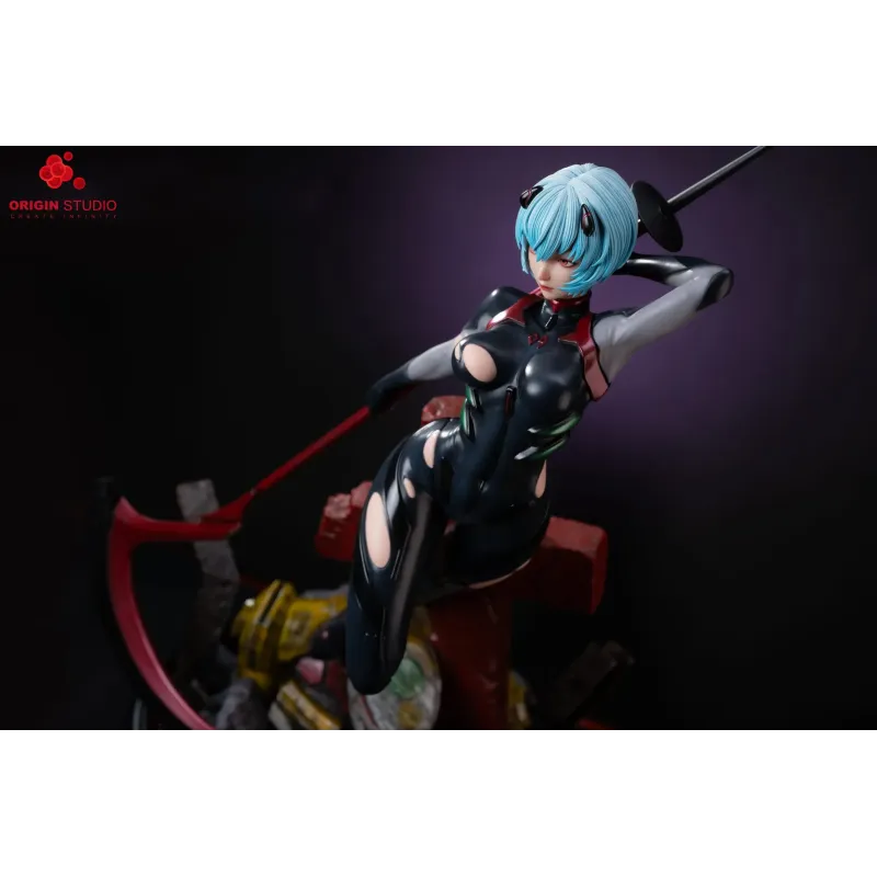 Neon Genesis Evangelion Black Combat Suit Ayanami Rei Origin Studio