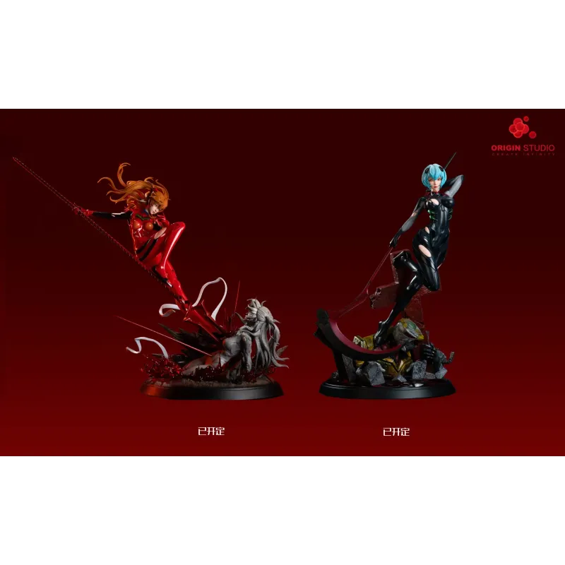 Neon Genesis Evangelion Black Combat Suit Ayanami Rei Origin Studio