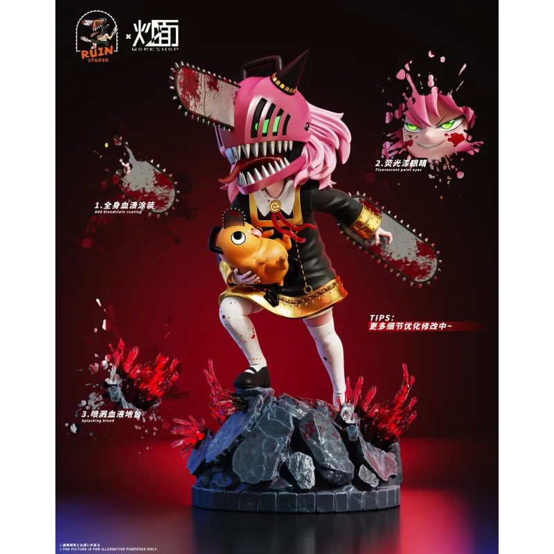 Spy x Family Anya cos Chainsaw Man CM Studio & RUIN Studio