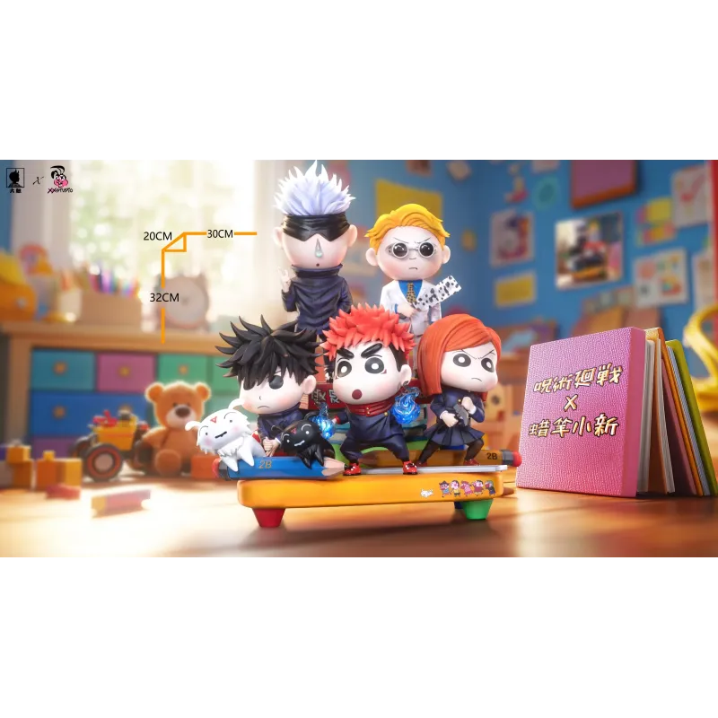 Crayon Shin-chan Cosplays Jujutsu Kaisen Big Feeler Studio
