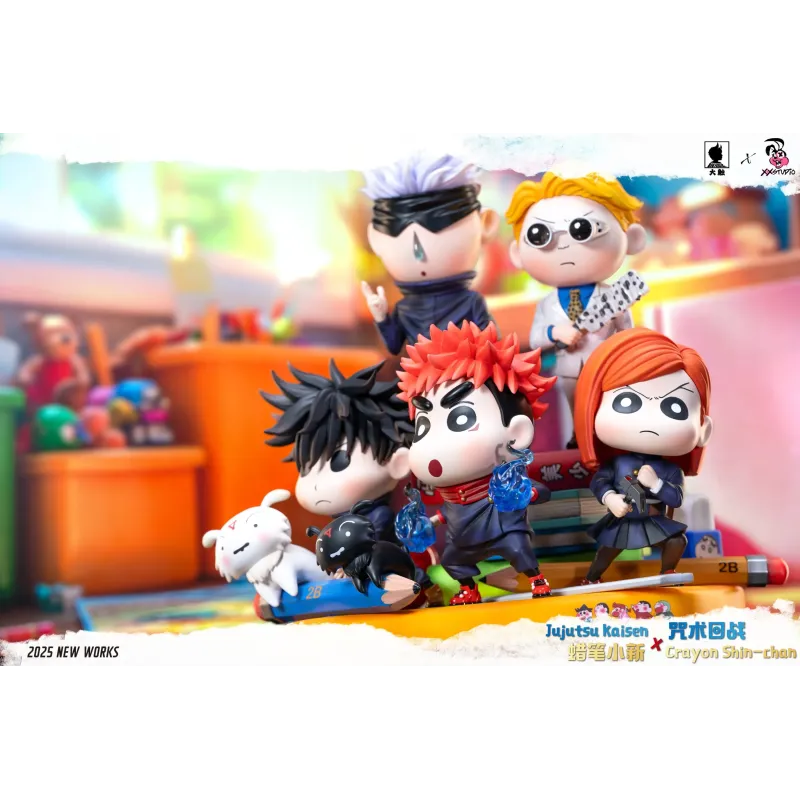 Crayon Shin-chan Cosplays Jujutsu Kaisen Big Feeler Studio