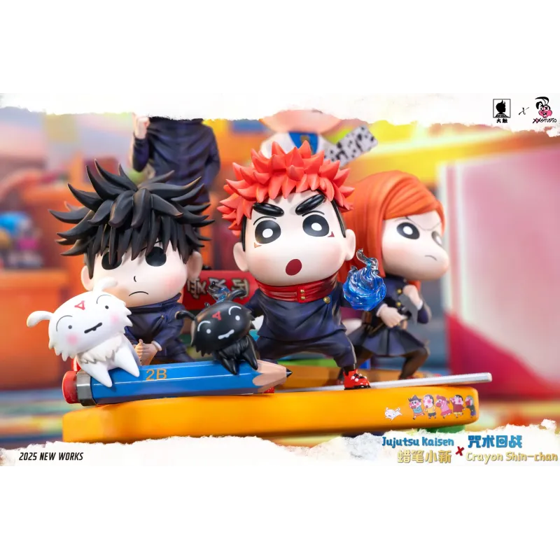 Crayon Shin-chan Cosplays Jujutsu Kaisen Big Feeler Studio