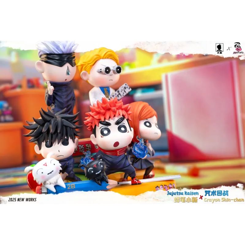 Crayon Shin-chan Cosplays Jujutsu Kaisen Big Feeler Studio