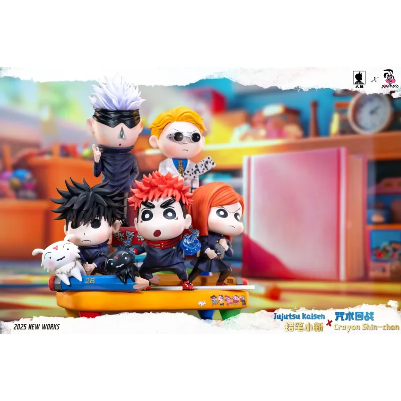 Crayon Shin-chan Cosplays Jujutsu Kaisen Big Feeler Studio
