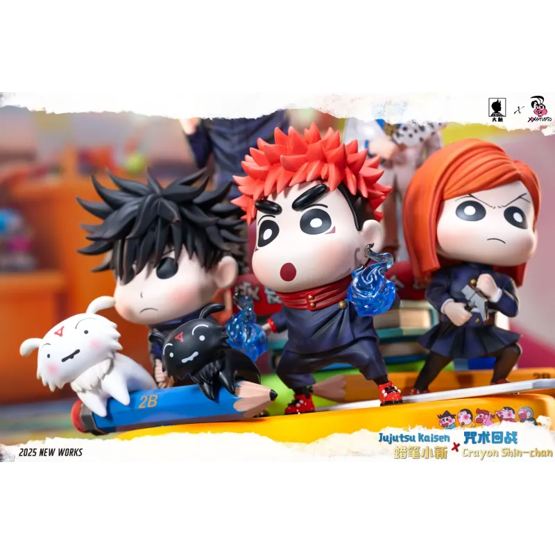 Crayon Shin-chan Cosplays Jujutsu Kaisen Big Feeler Studio