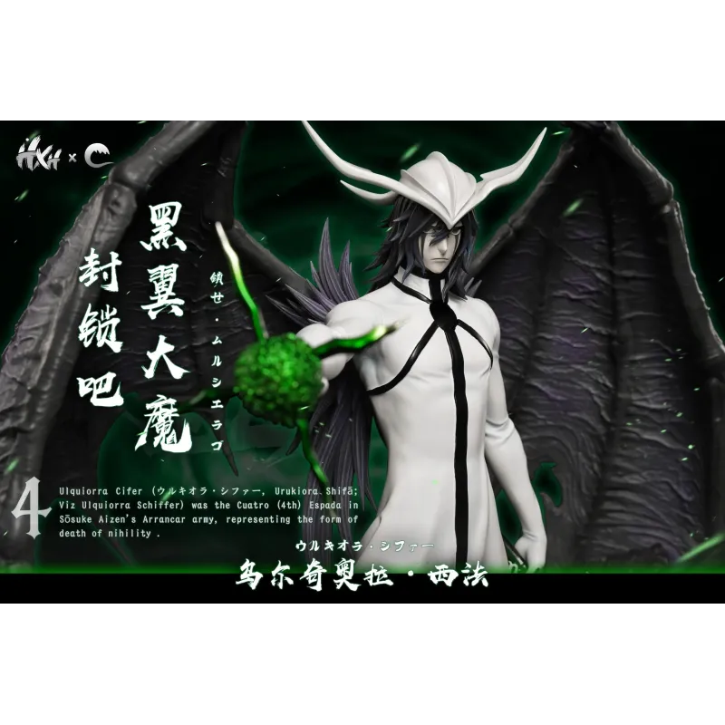 Bleach 1/6 Scale Espada Resurrection Series 02 Ulquiorra Cifer CHENG Studio