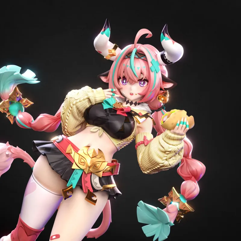 Genshin Impact Varesa Xiao Huan Xiong Studio