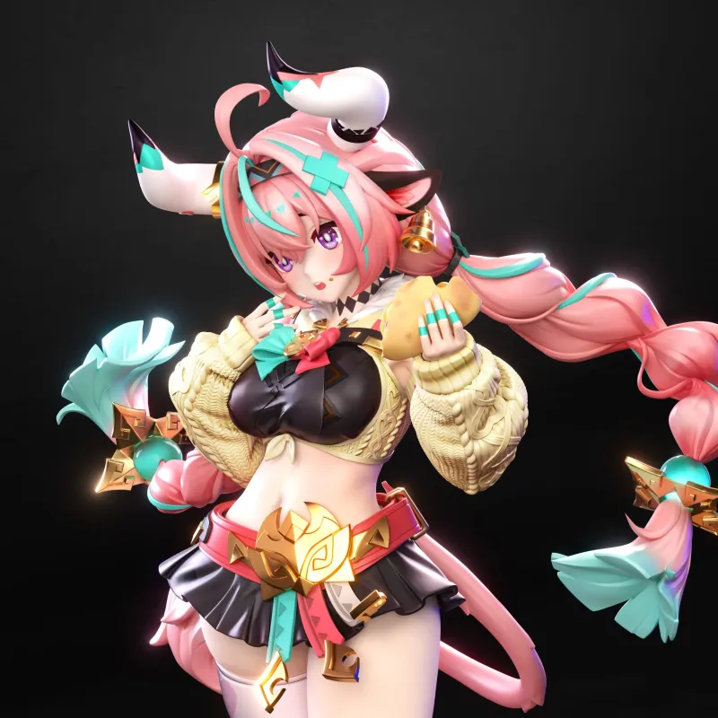 Genshin Impact Varesa Xiao Huan Xiong Studio