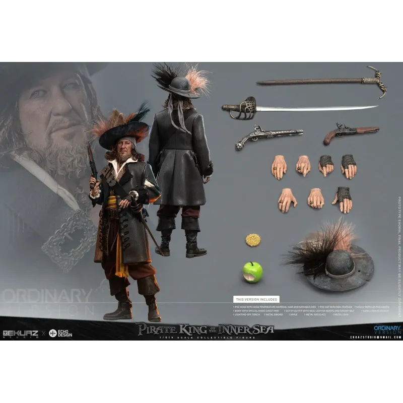 Pirates of the Caribbean Captain Barbossa EKUAZ & ECHO DESIGN Studio