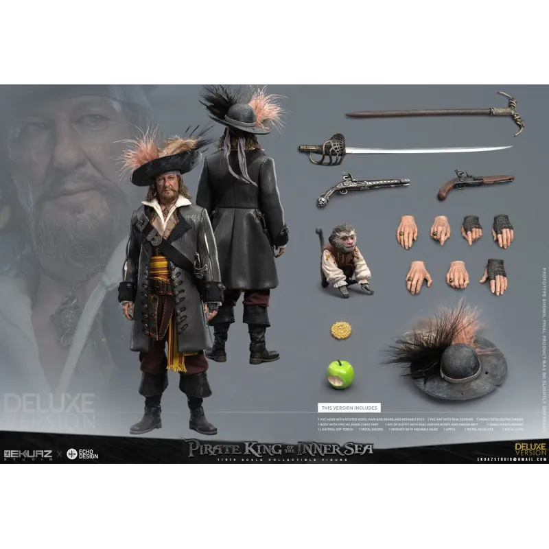 Pirates of the Caribbean Captain Barbossa EKUAZ & ECHO DESIGN Studio