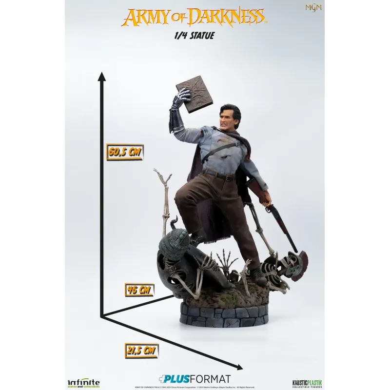 Evil Dead Army of Darkness Ash 1/4 Plus Format Infinite Statue