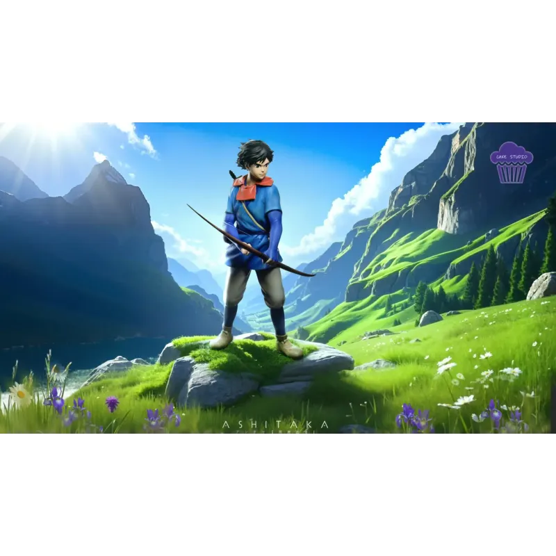 Princess Mononoke San & Ashitaka Cake Studio