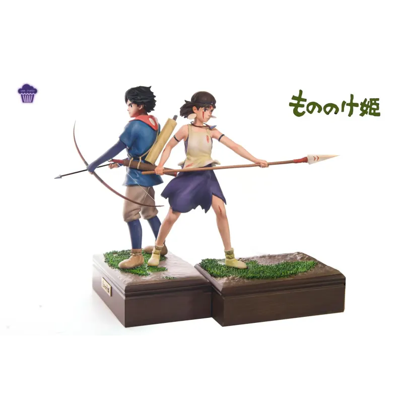 Princess Mononoke San & Ashitaka Cake Studio