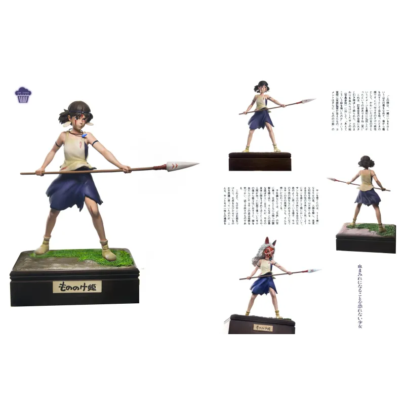 Princess Mononoke San & Ashitaka Cake Studio