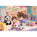 Digimon Childhood Taichi & Hikari & Koromon Childhood Yamato & Takeru & Tunomon DMX Studio