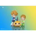 Digimon Childhood Taichi & Hikari & Koromon Childhood Yamato & Takeru & Tunomon DMX Studio