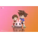 Digimon Childhood Taichi & Hikari & Koromon Childhood Yamato & Takeru & Tunomon DMX Studio