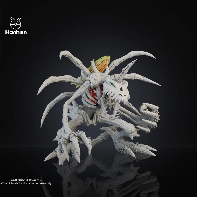 Digimon Skull Greymon Han Han Studio