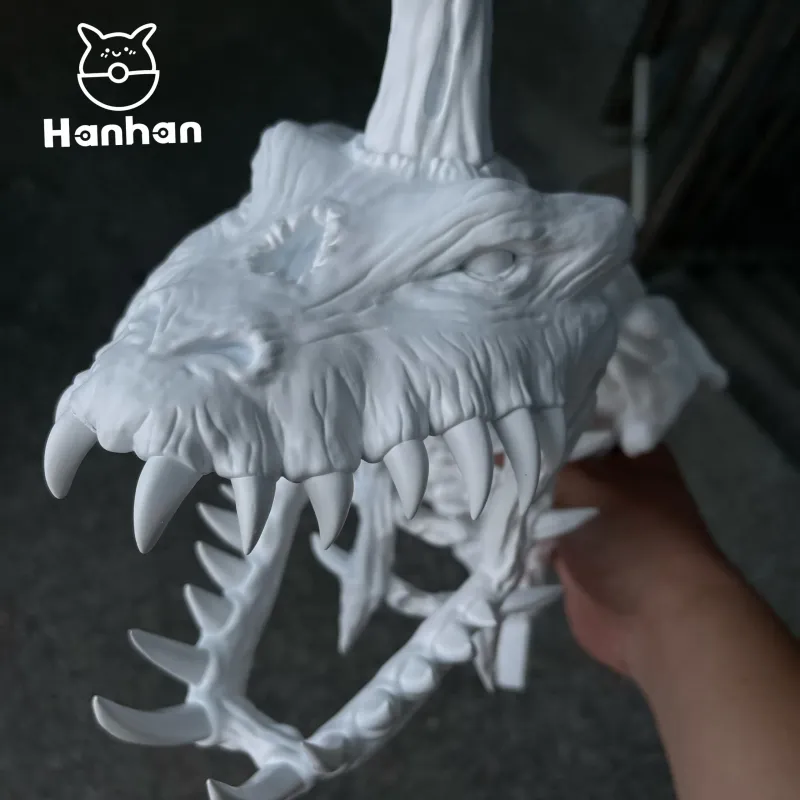 Digimon Skull Greymon Han Han Studio