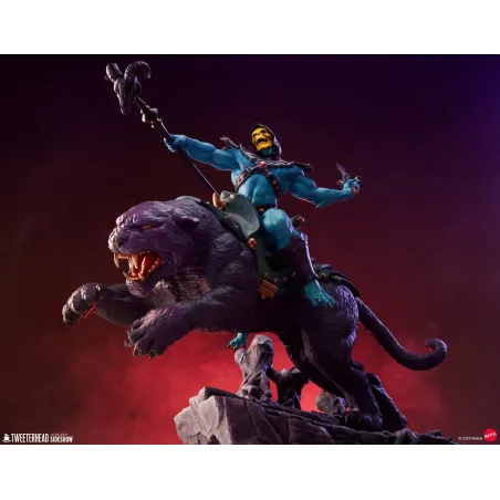 Masters Of The Universe Skeletor & Panthor Sideshow x Tweeterhead