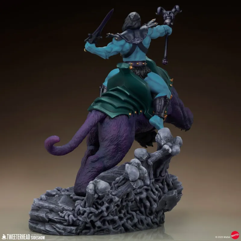 Masters Of The Universe Skeletor & Panthor Sideshow x Tweeterhead