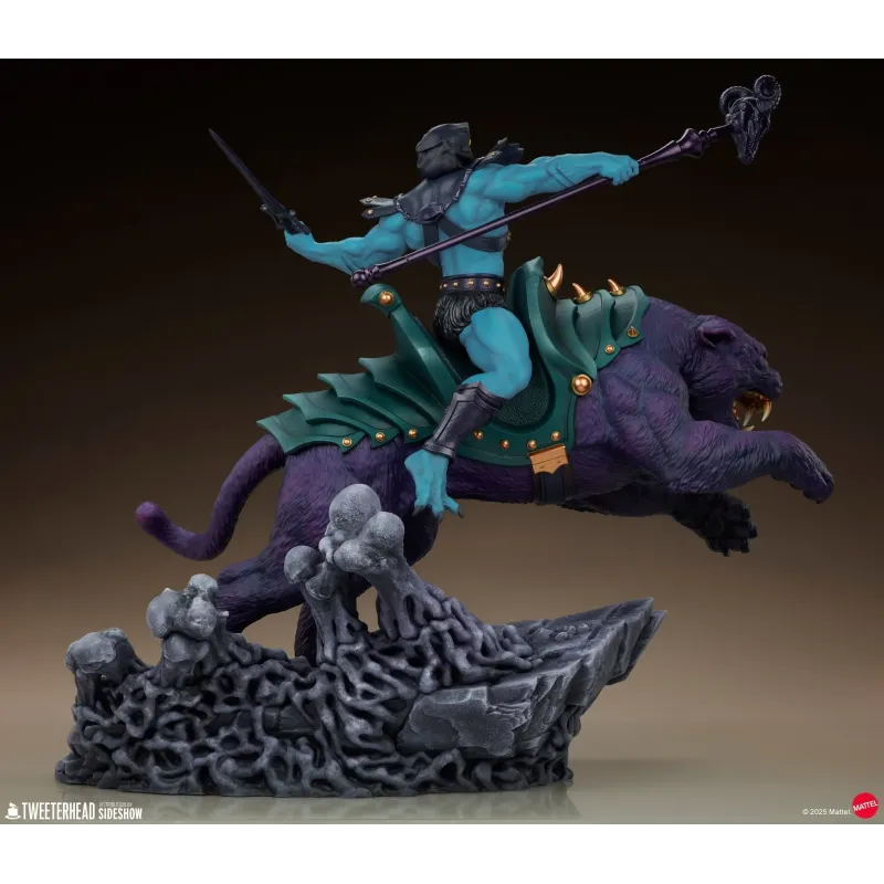 Masters Of The Universe Skeletor & Panthor Sideshow x Tweeterhead