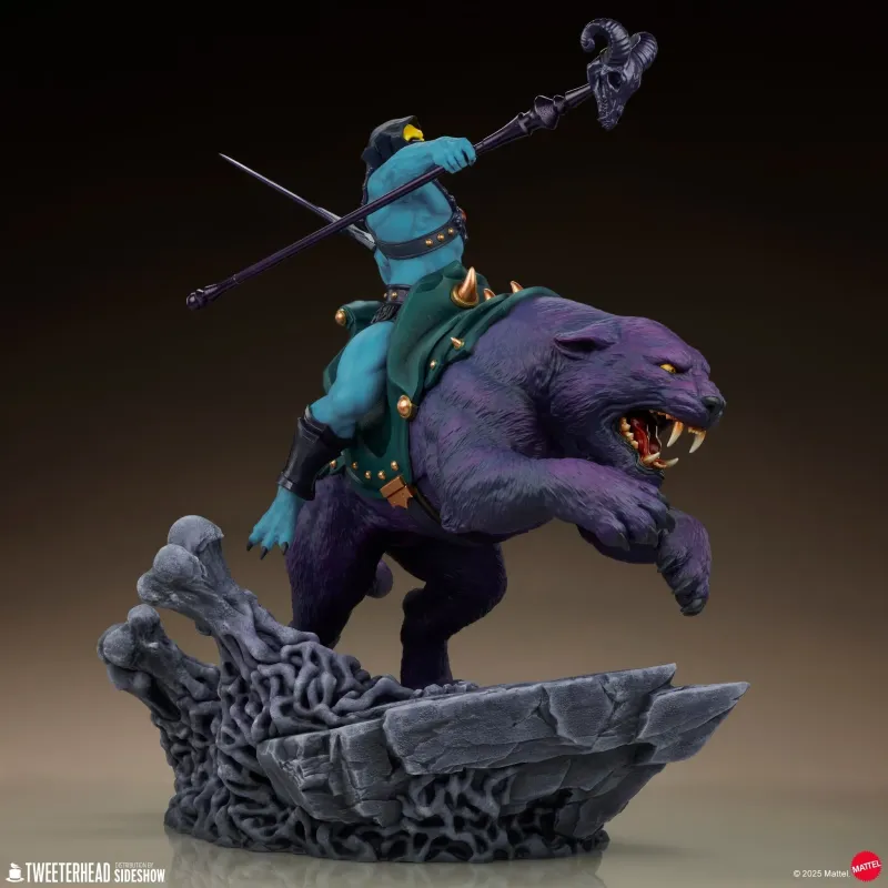 Masters Of The Universe Skeletor & Panthor Sideshow x Tweeterhead