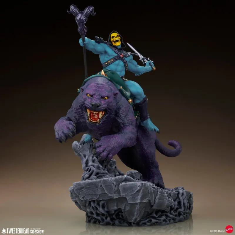 Masters Of The Universe Skeletor & Panthor Sideshow x Tweeterhead