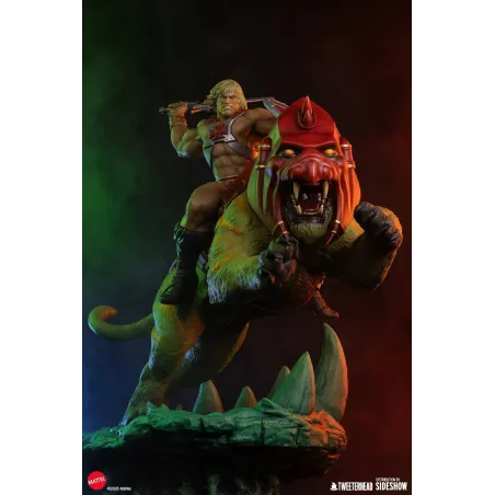 Masters Of The Universe He-Man & Battle Cat Sideshow x Tweeterhead