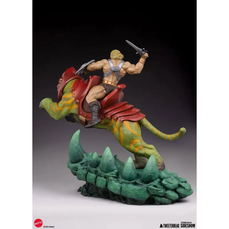 Masters Of The Universe He-Man & Battle Cat Sideshow x Tweeterhead