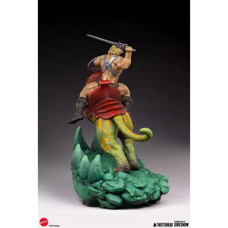 Masters Of The Universe He-Man & Battle Cat Sideshow x Tweeterhead