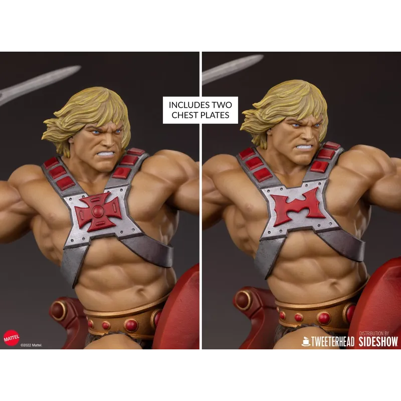 Masters Of The Universe He-Man & Battle Cat Sideshow x Tweeterhead