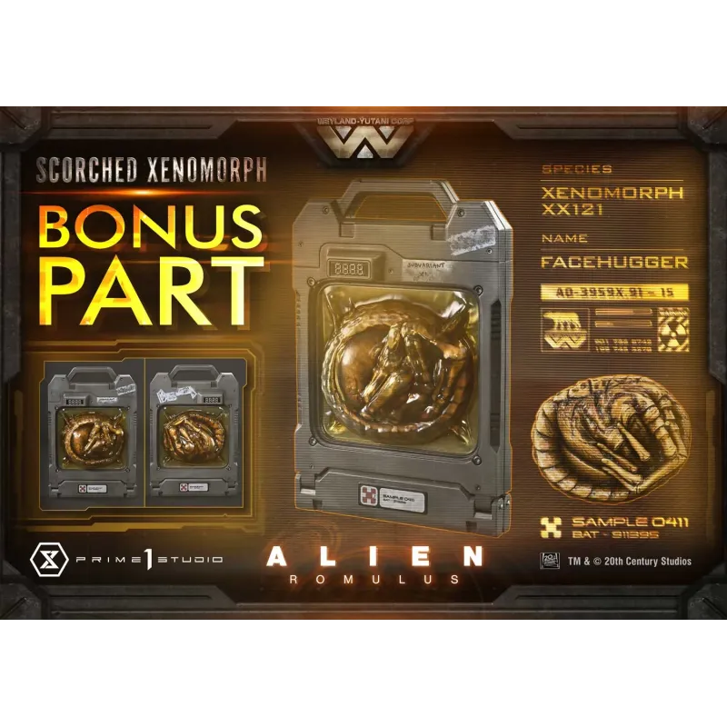 Alien: Romulus Scorched Xenomorph Prime 1 Studio