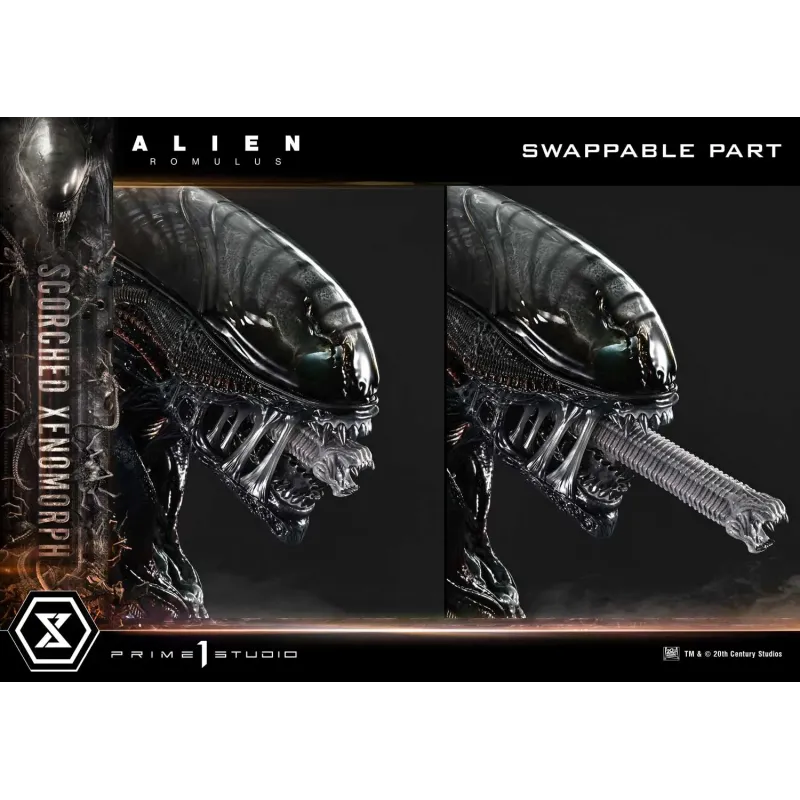 Alien: Romulus Scorched Xenomorph Prime 1 Studio