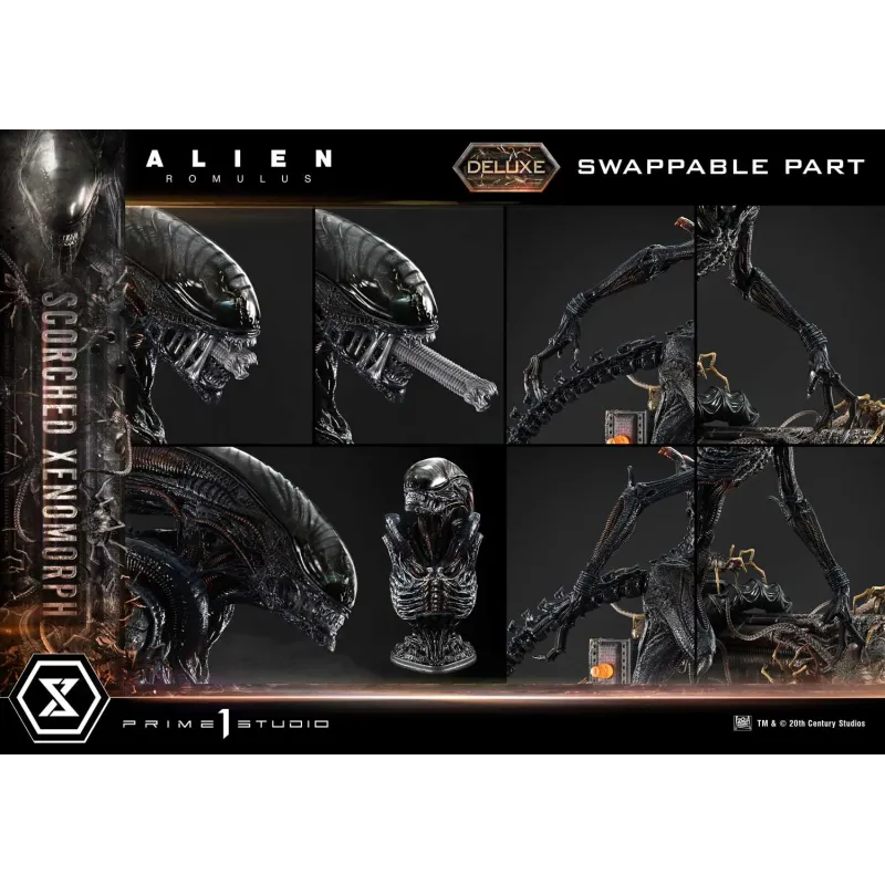 Alien: Romulus Scorched Xenomorph Prime 1 Studio