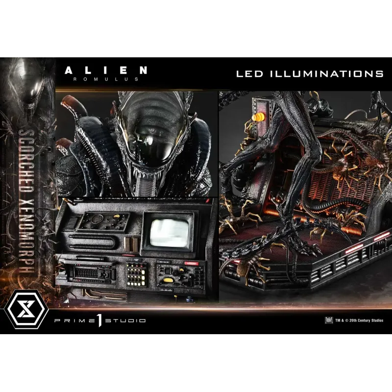 Alien: Romulus Scorched Xenomorph Prime 1 Studio