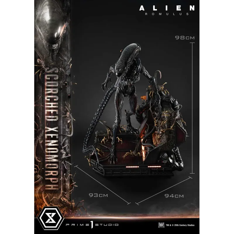 Alien: Romulus Scorched Xenomorph Prime 1 Studio