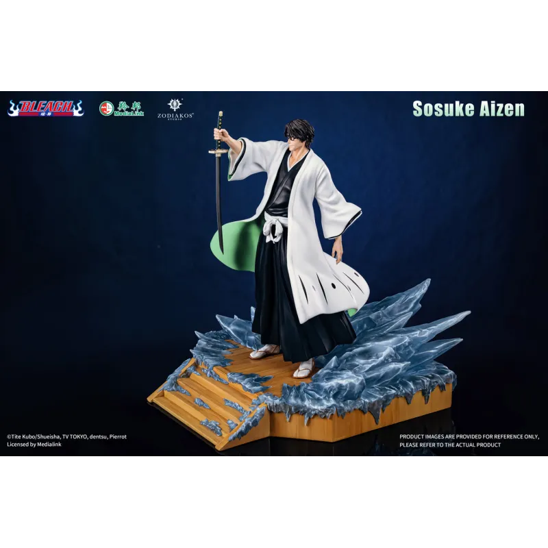 Zodiakos Studio Sosuke Aizen - Figura Licenciada Exclusiva