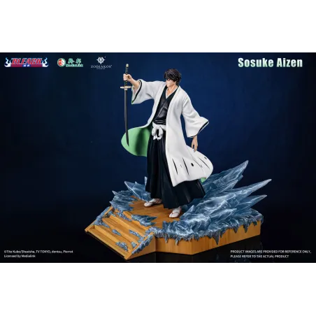 Zodiakos Studio Sosuke Aizen - Figura Licenciada Exclusiva
