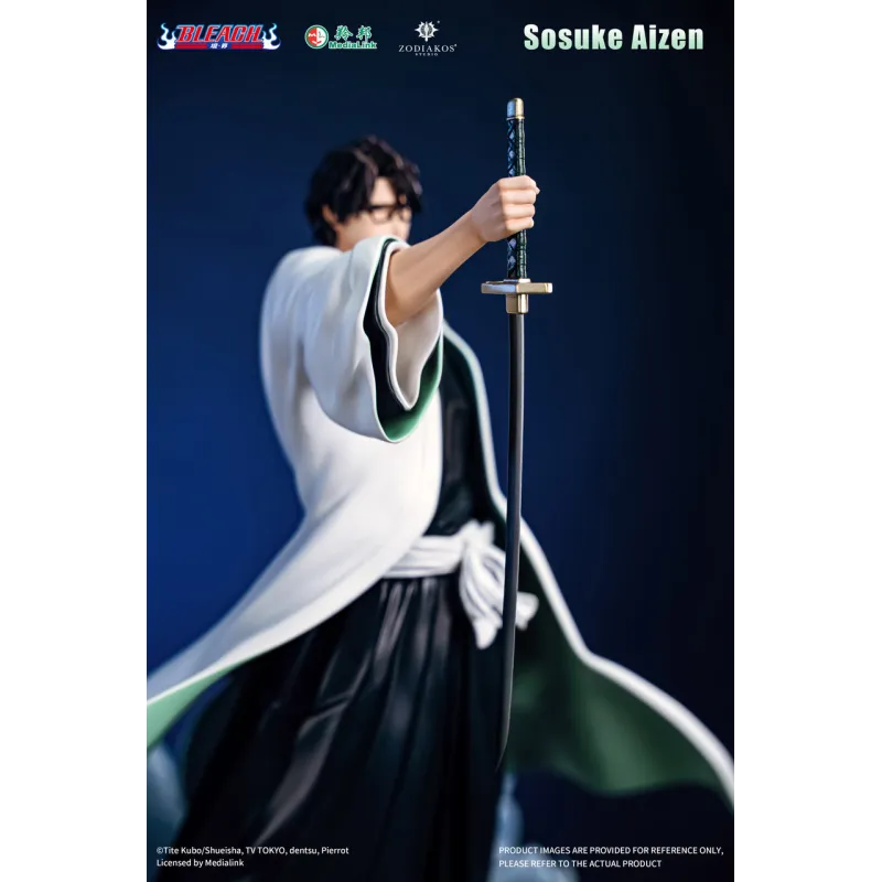 Zodiakos Studio Sosuke Aizen - Figura Licenciada Exclusiva