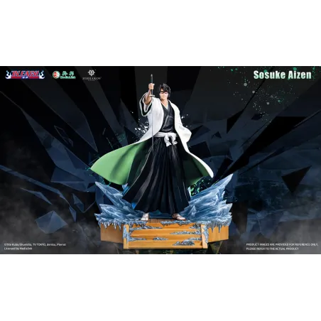 Zodiakos Studio Sosuke Aizen - Figura Licenciada Exclusiva