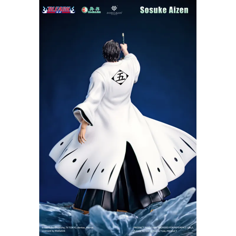 Zodiakos Studio Sosuke Aizen - Figura Licenciada Exclusiva