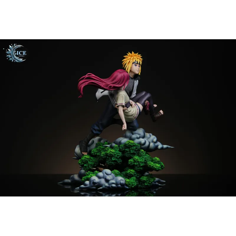 Naruto Minato & Kushina ICE Studio - Figurines Exclusives Anime