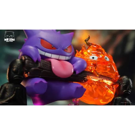 Pokémon & Howl's Moving Castle Gengar and Calcifer Linkage MMLAND Studio