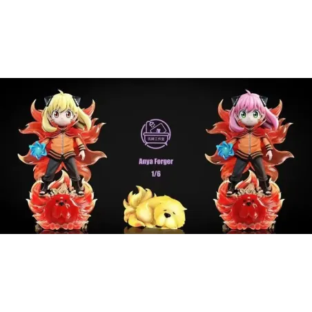 Spy x Family Anya Cosplay Naruto Kurama Mode Baryon Xi Pai Studio